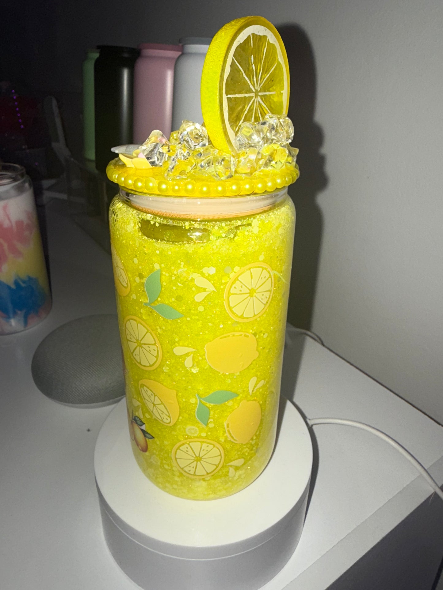 Lemon Snow Globe