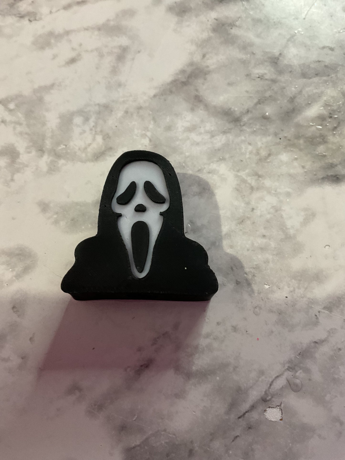 Ghostface 3D Straw Topper
