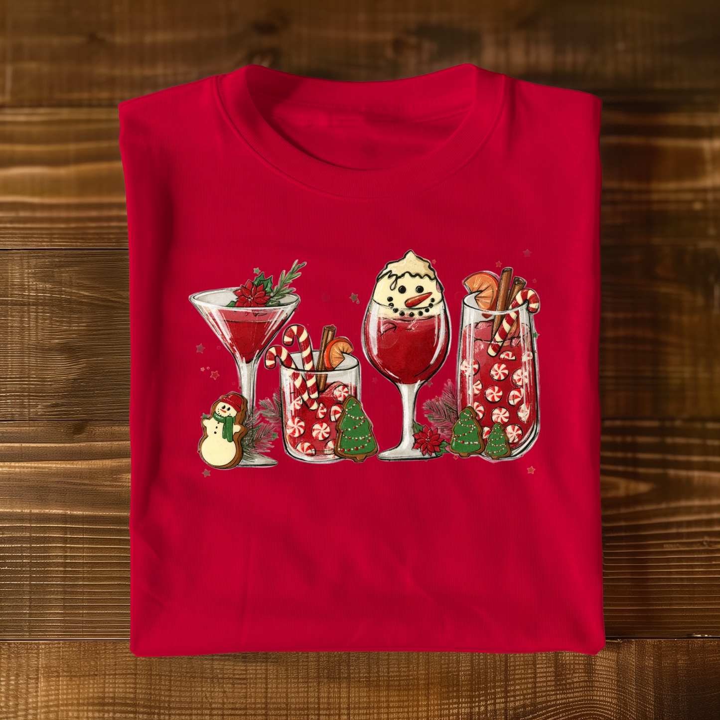 Snowman Drinks Shirt