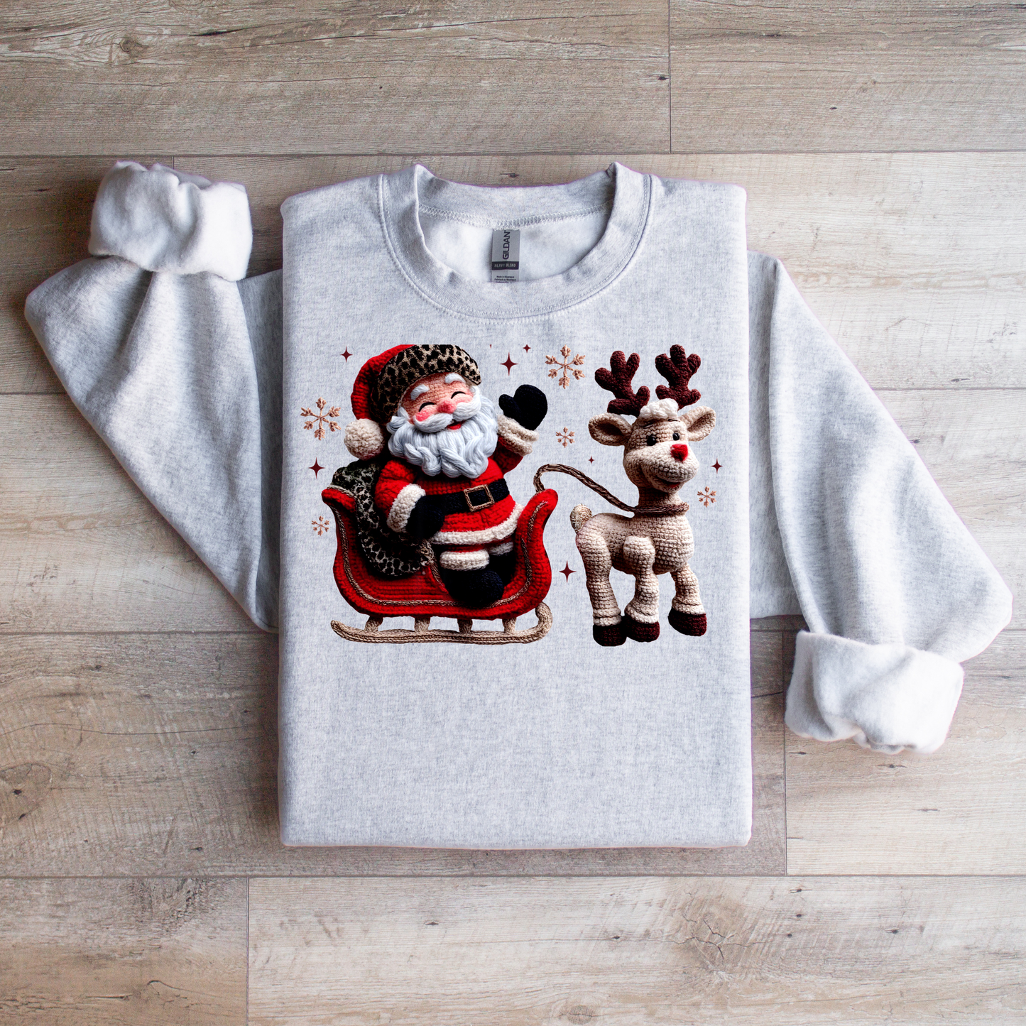 Santa and Rudolph Sweatshirt