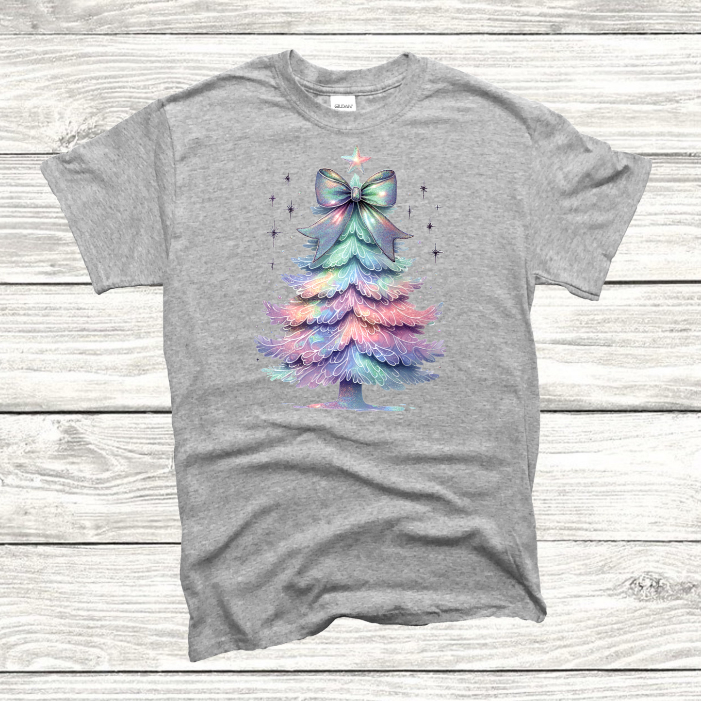 Colorful Christmas Tree T-shirt
