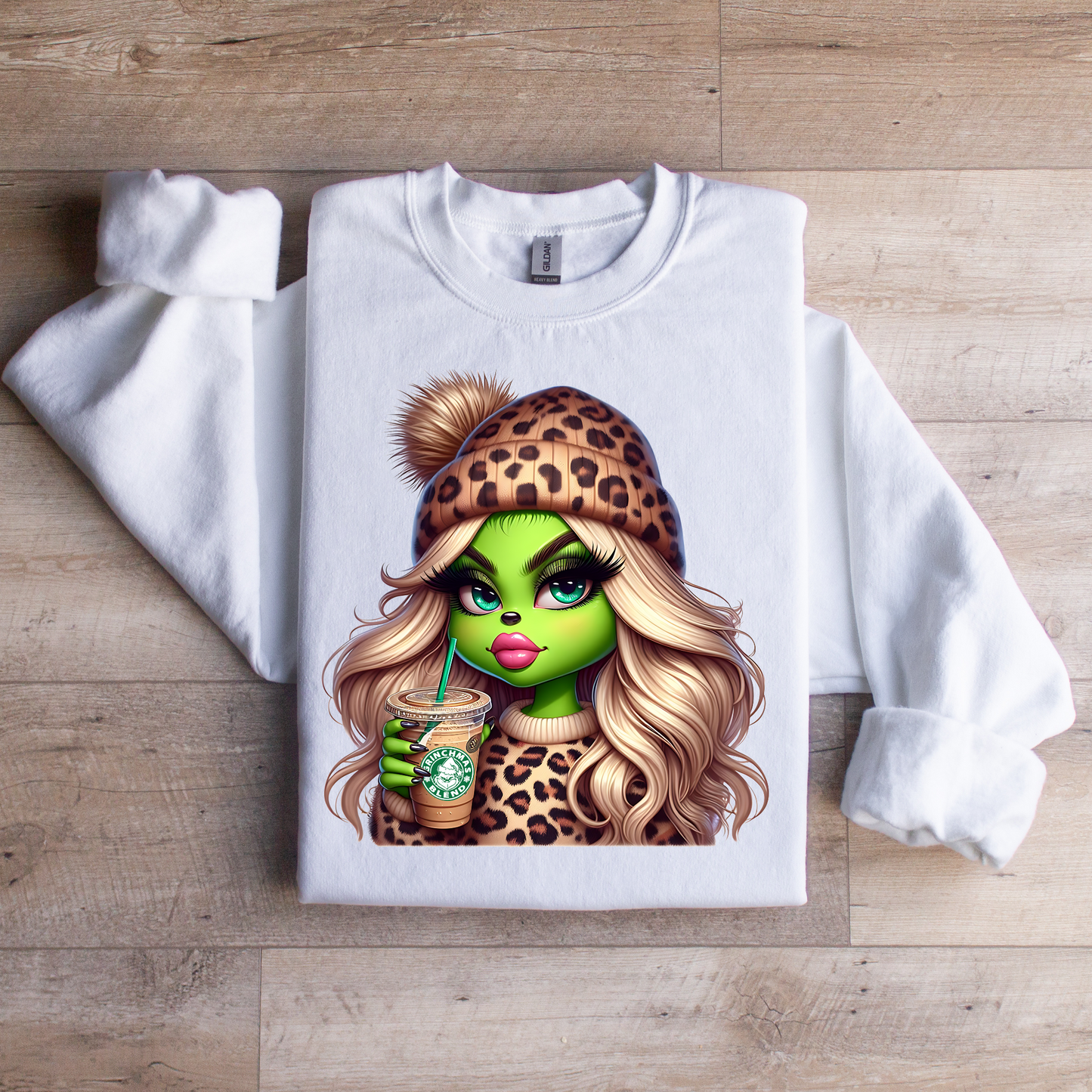 Leopard Diva G Girl Sweatshirt