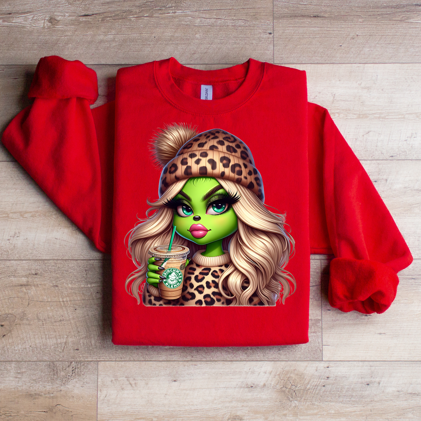 Leopard Diva G Girl Sweatshirt