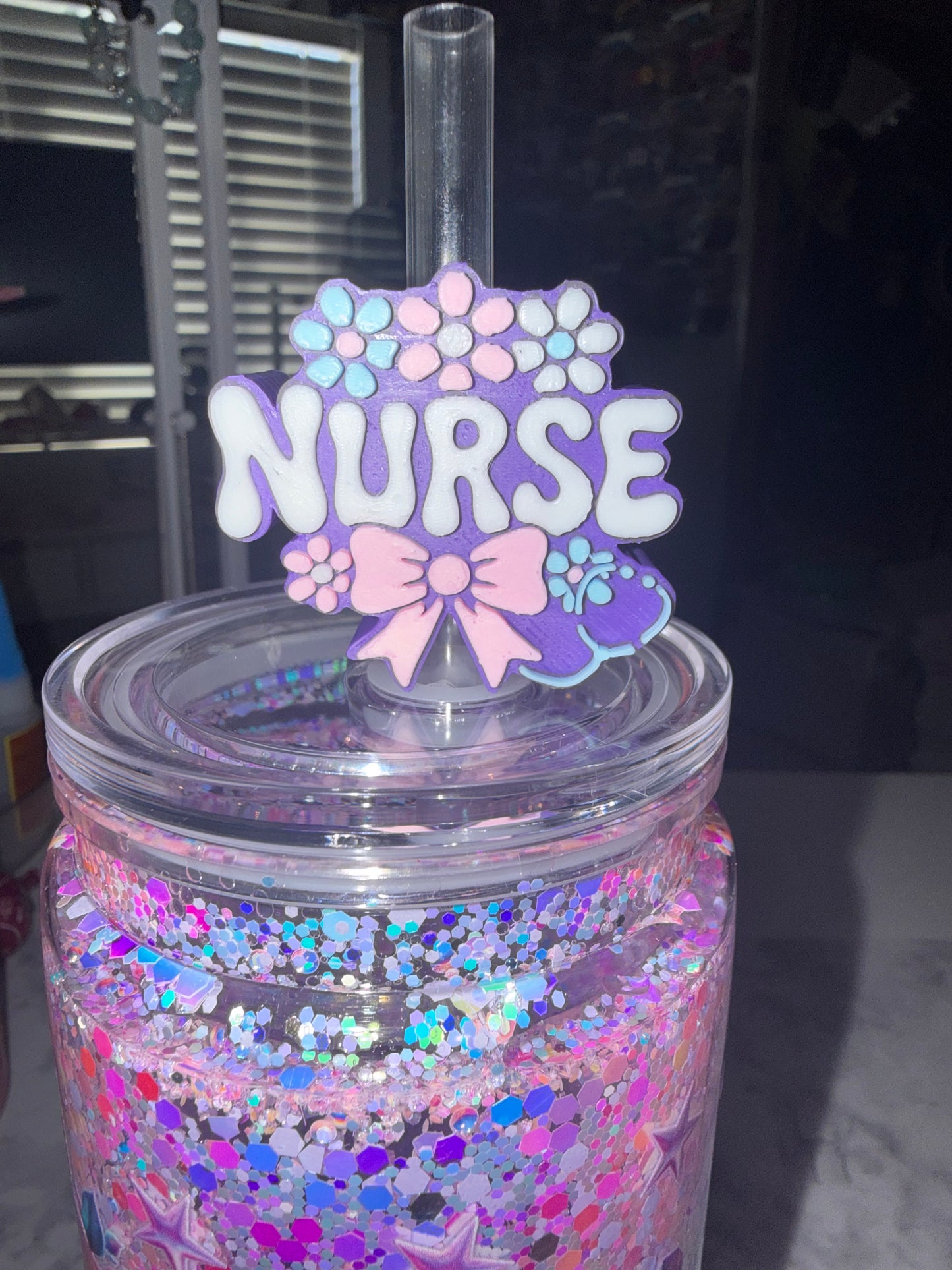 Nurse Straw Topper