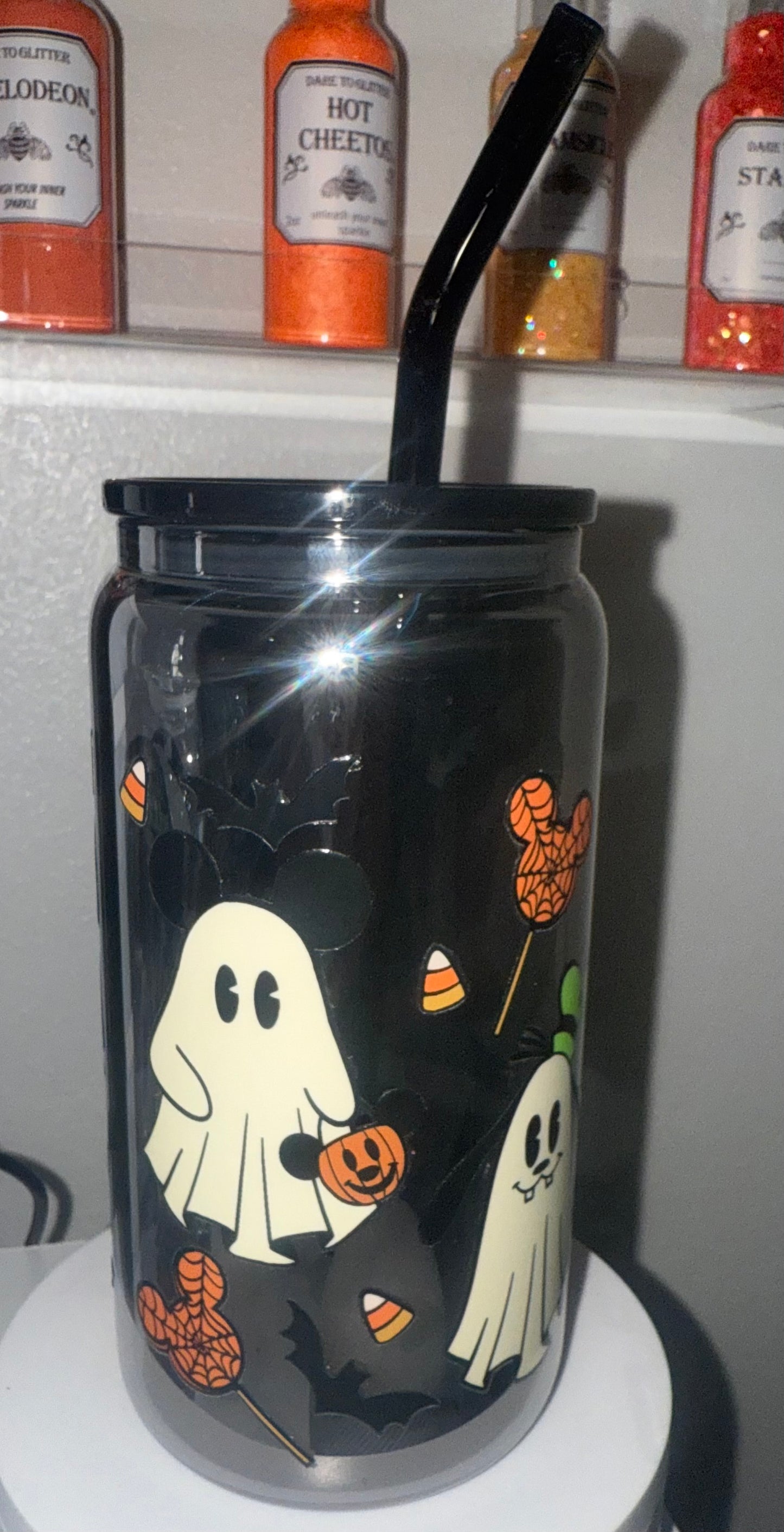 Cute Halloween Ghosties Tumbler