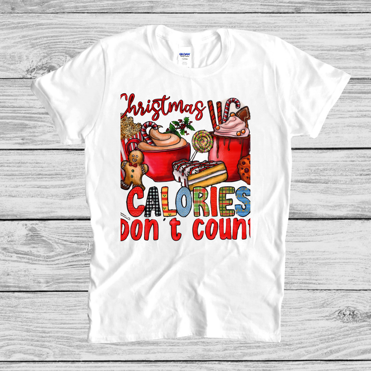 X-mas Calories Dont Count Shirt