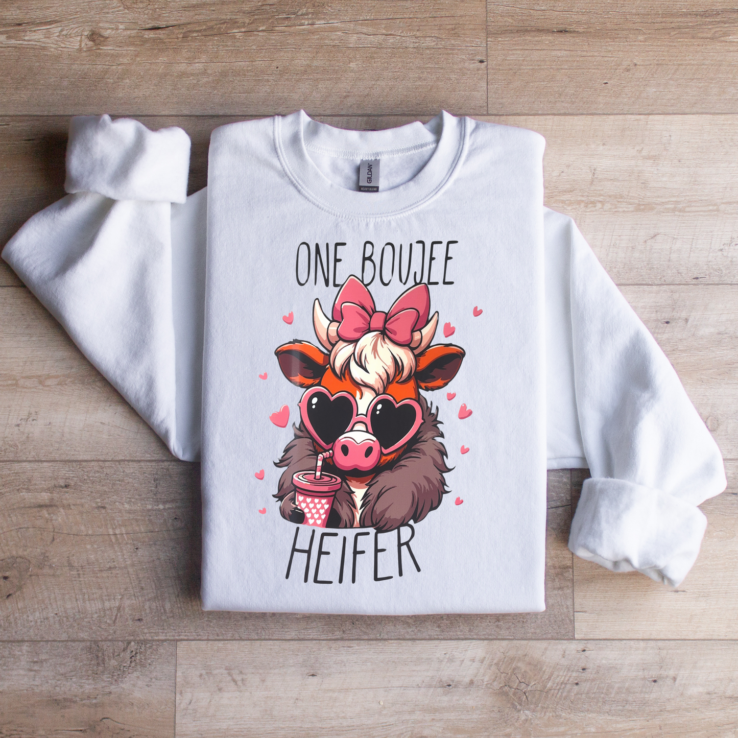 Boujee Cow Sweatshirt