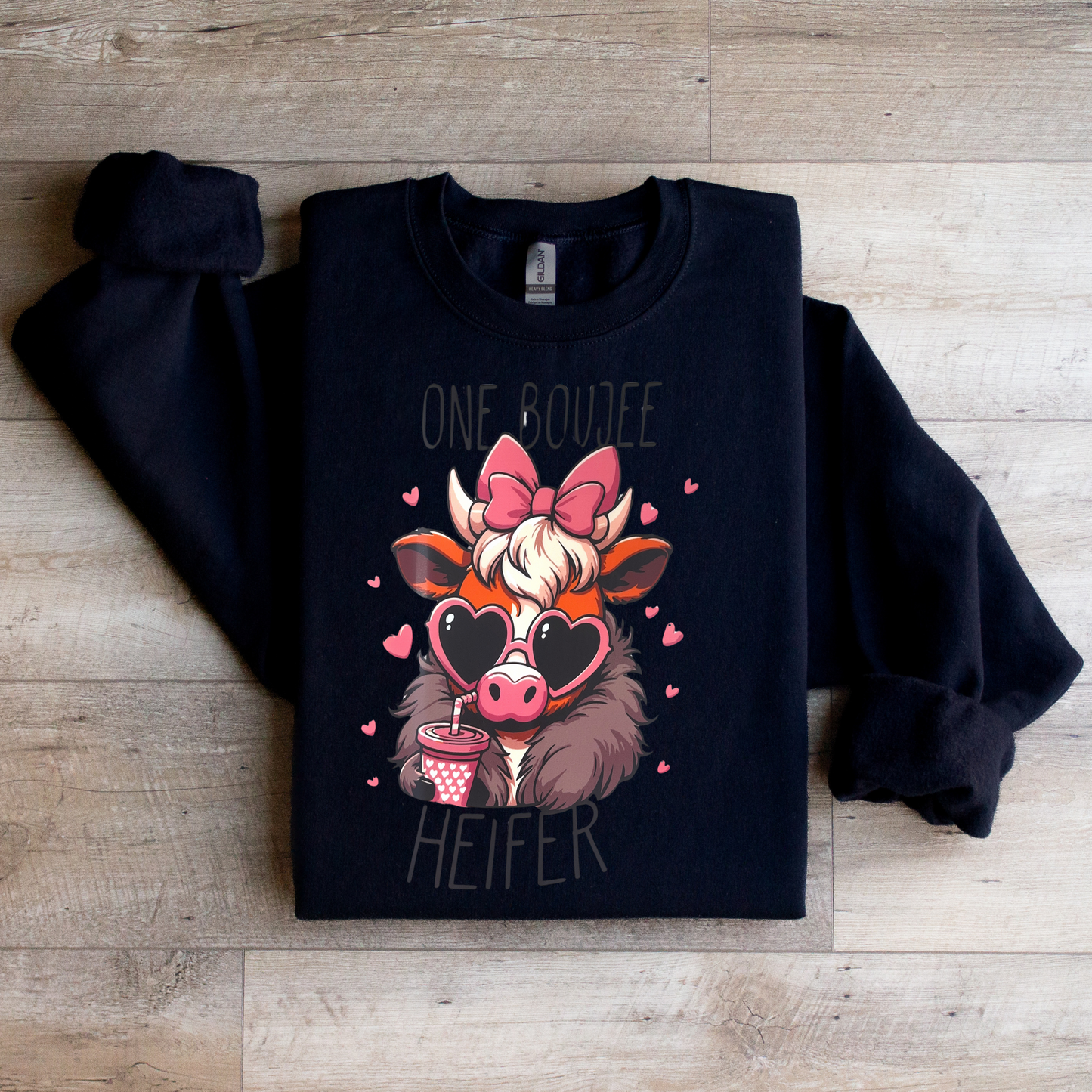 Boujee Cow Sweatshirt
