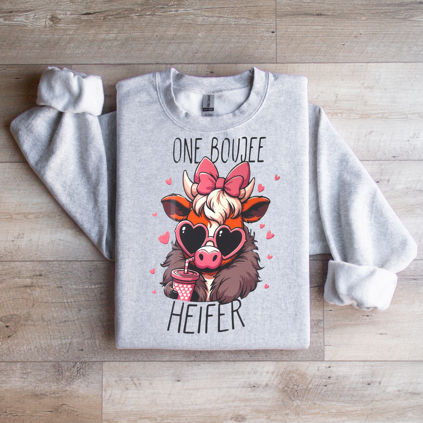 Boujee Cow Sweatshirt