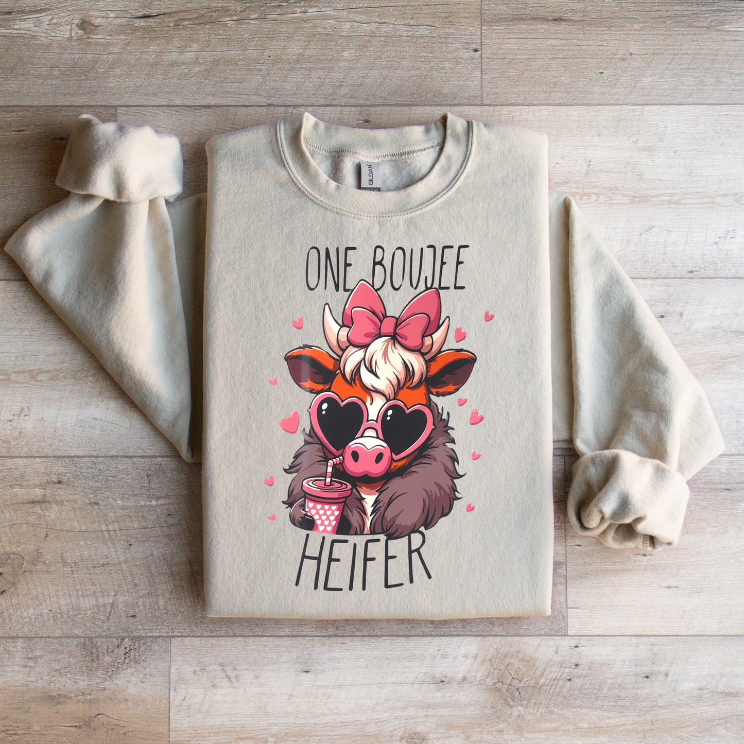 Boujee Cow Sweatshirt