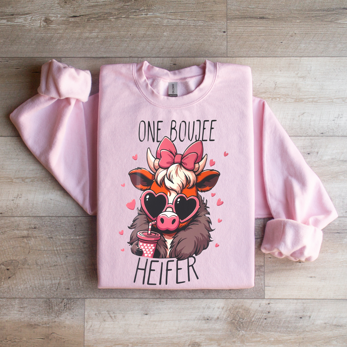 Boujee Cow Sweatshirt