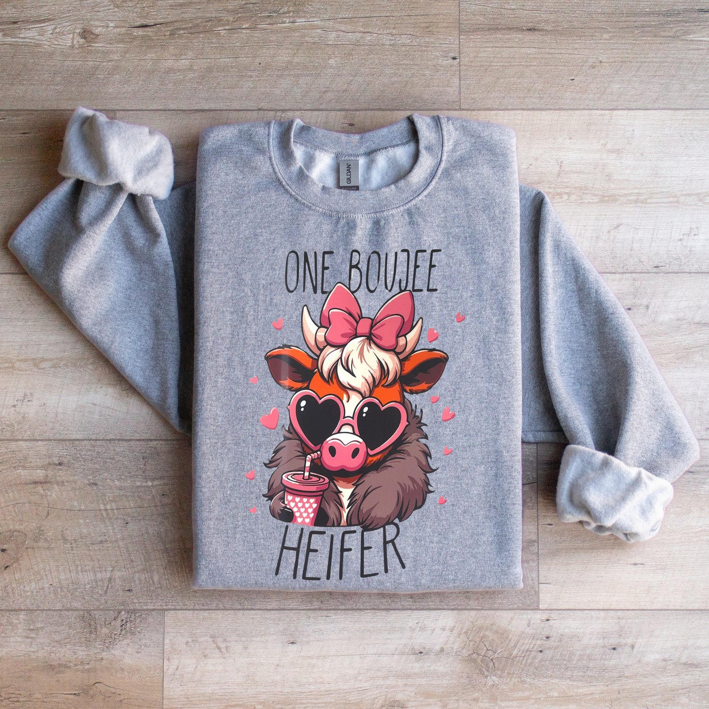 Boujee Cow Sweatshirt