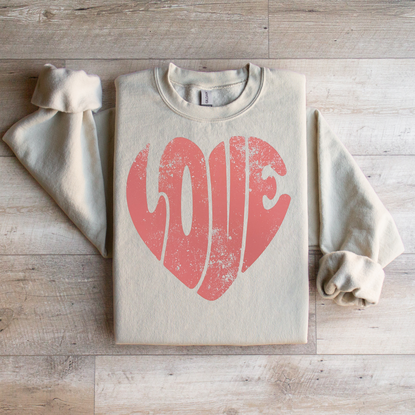 Pink LOVE Sweatshirt