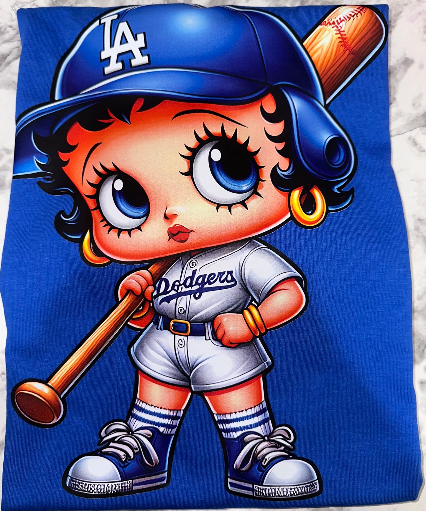 Blue Baseball Betty