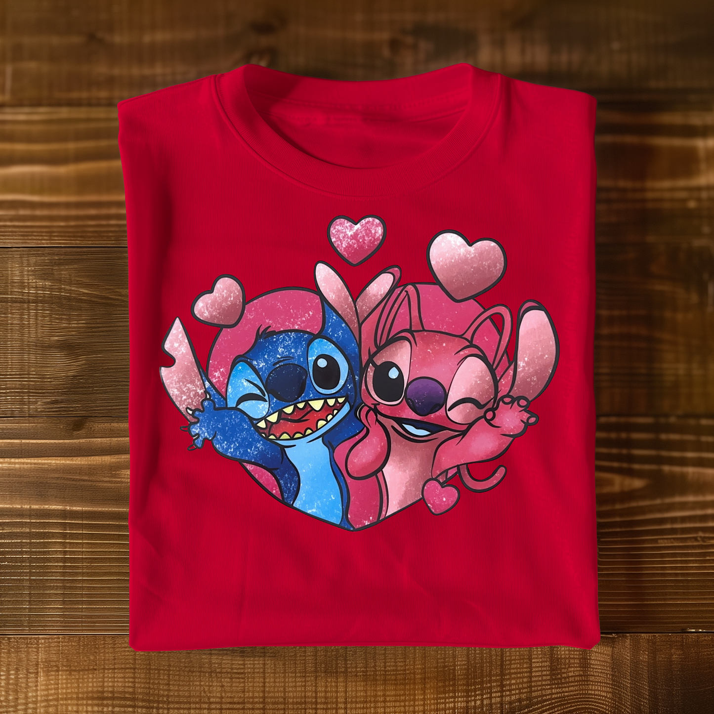 Blue Alien Love T-shirt