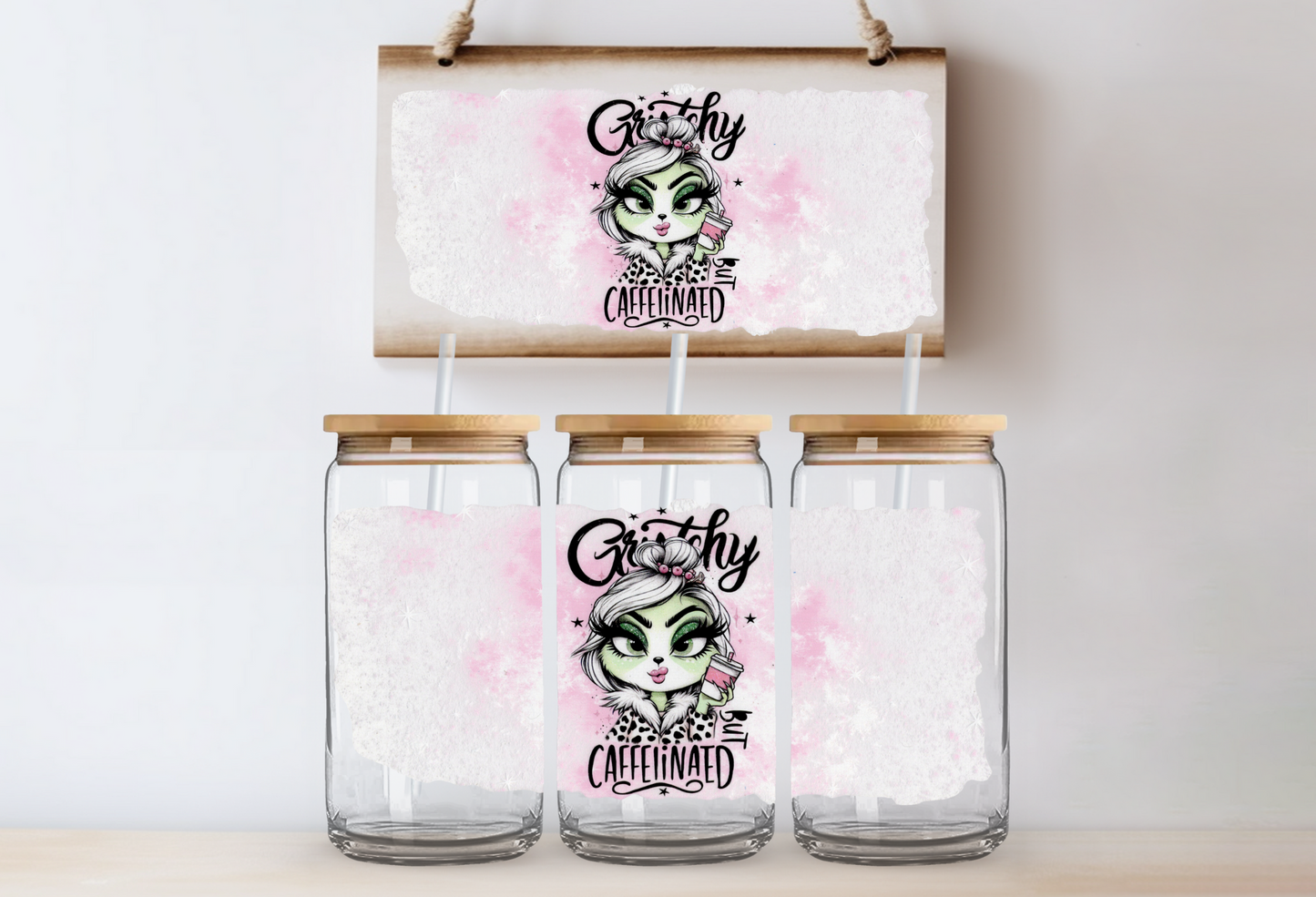 Pink G girl coffee