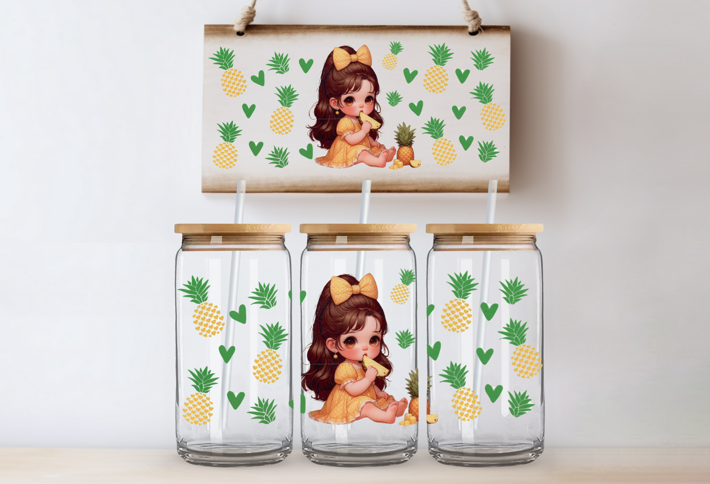 Pineapple Baby Girl