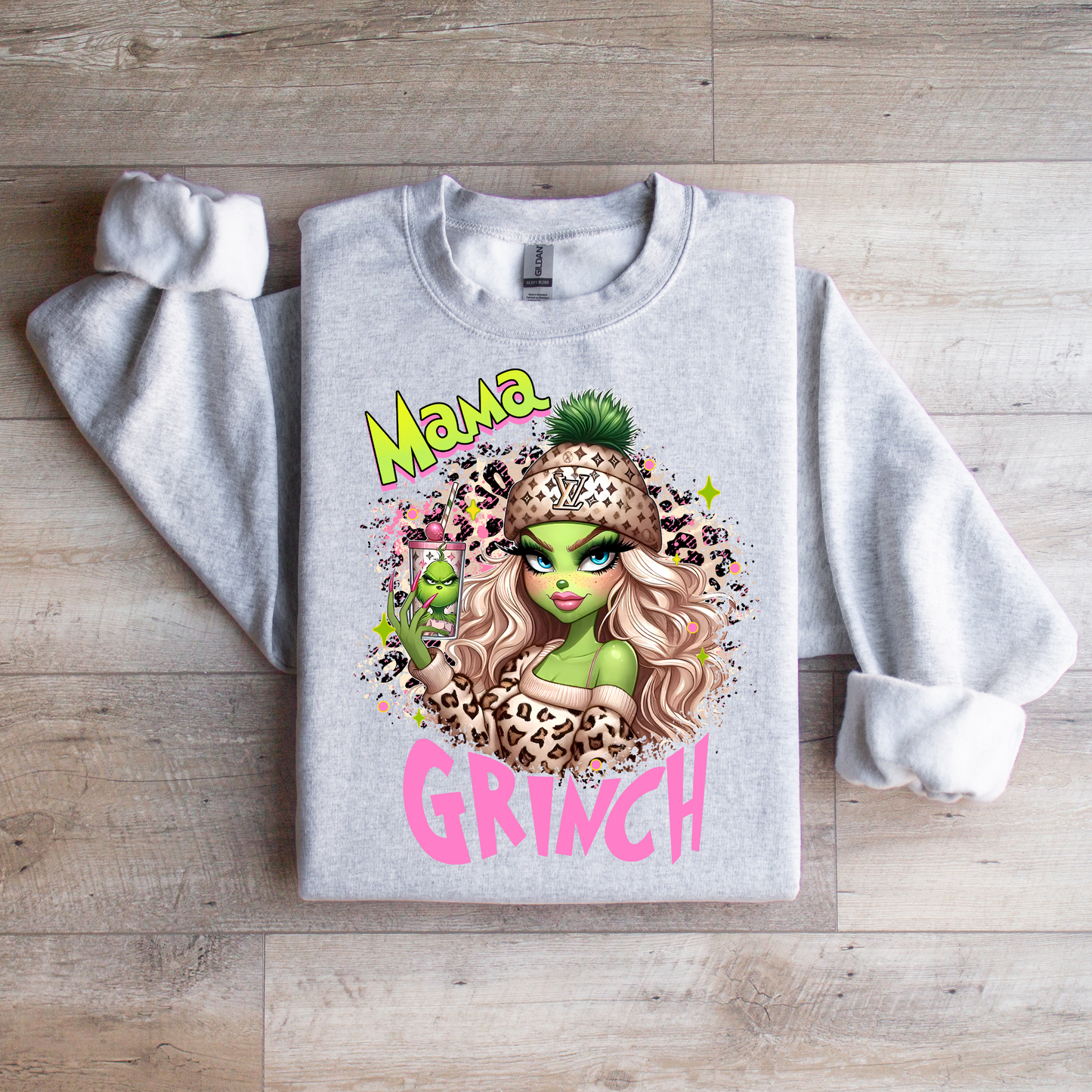 Pink G Mama LV Sweatshirt