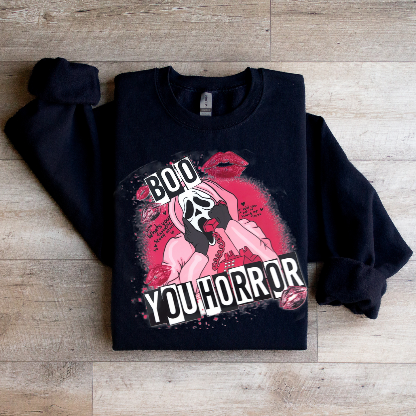 Valentine Boo Sweatshirt