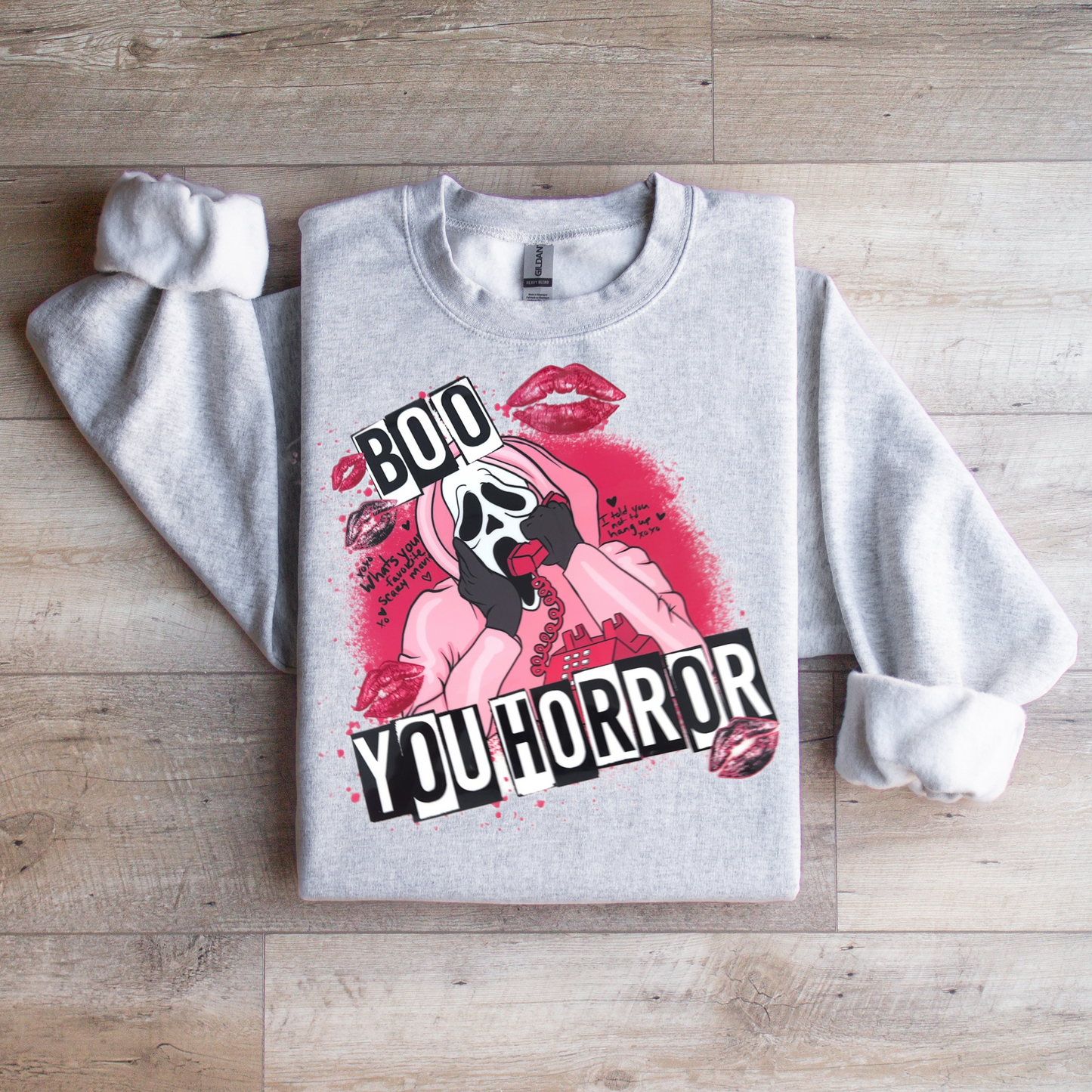 Valentine Boo Sweatshirt