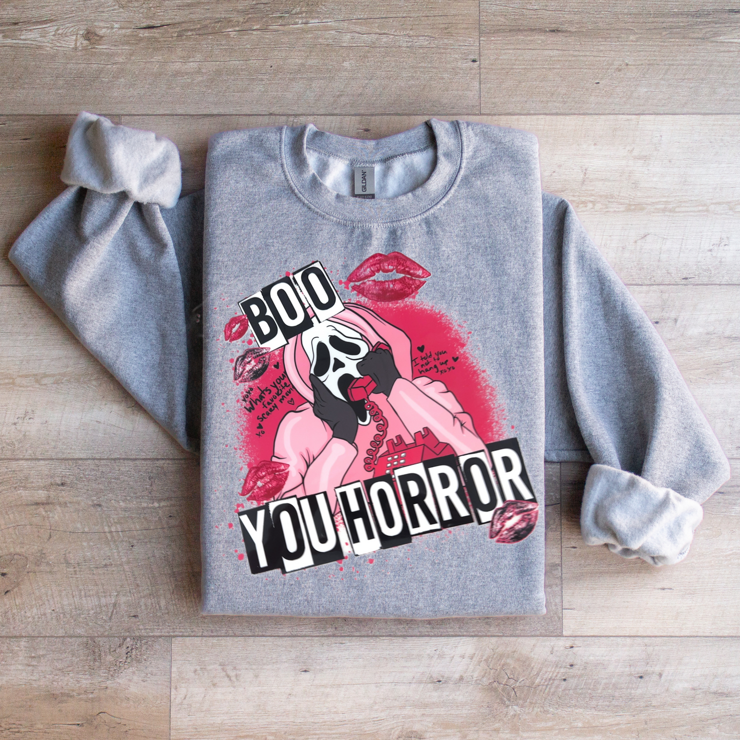 Valentine Boo Sweatshirt