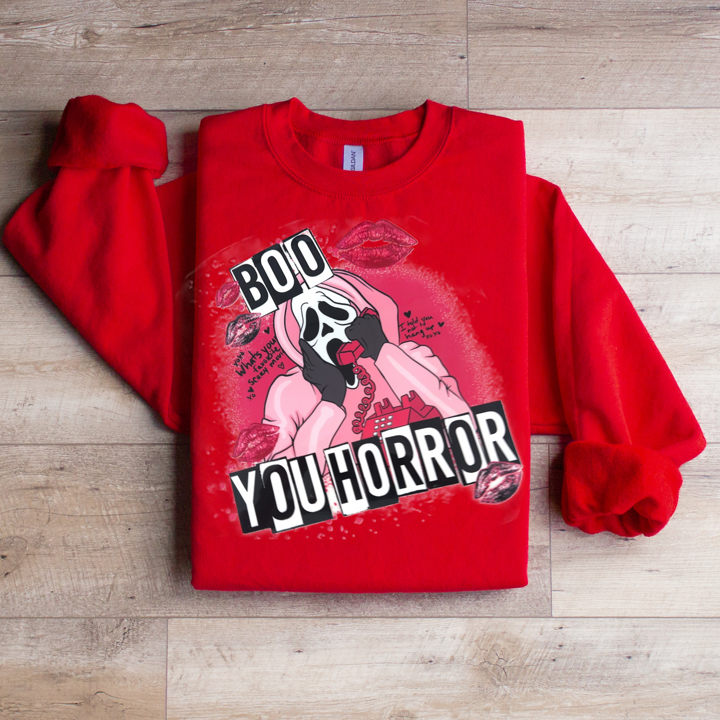 Valentine Boo Sweatshirt