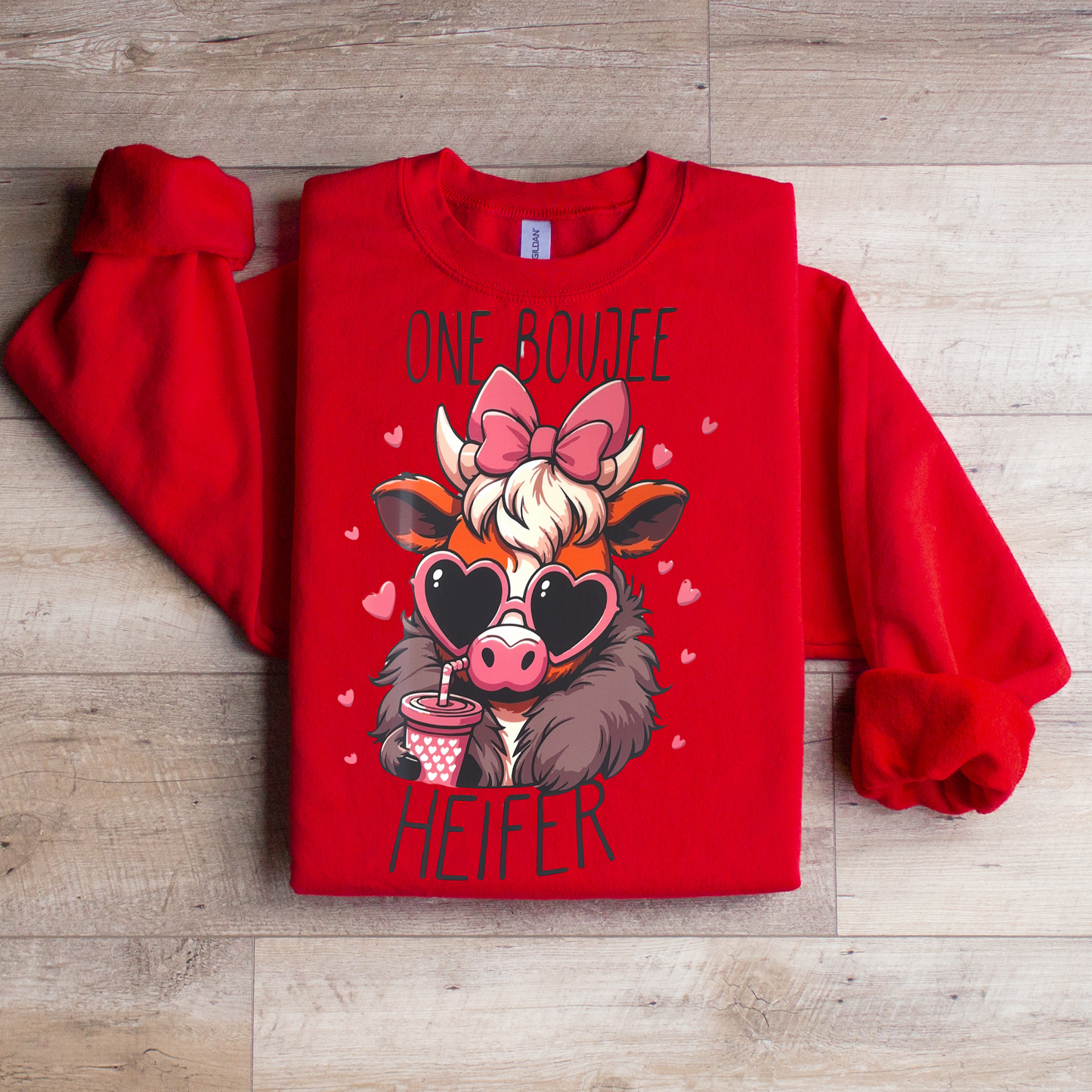 Boujee Cow Sweatshirt