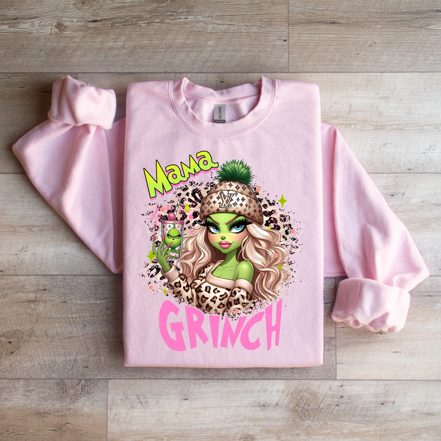 Pink G Mama LV Sweatshirt