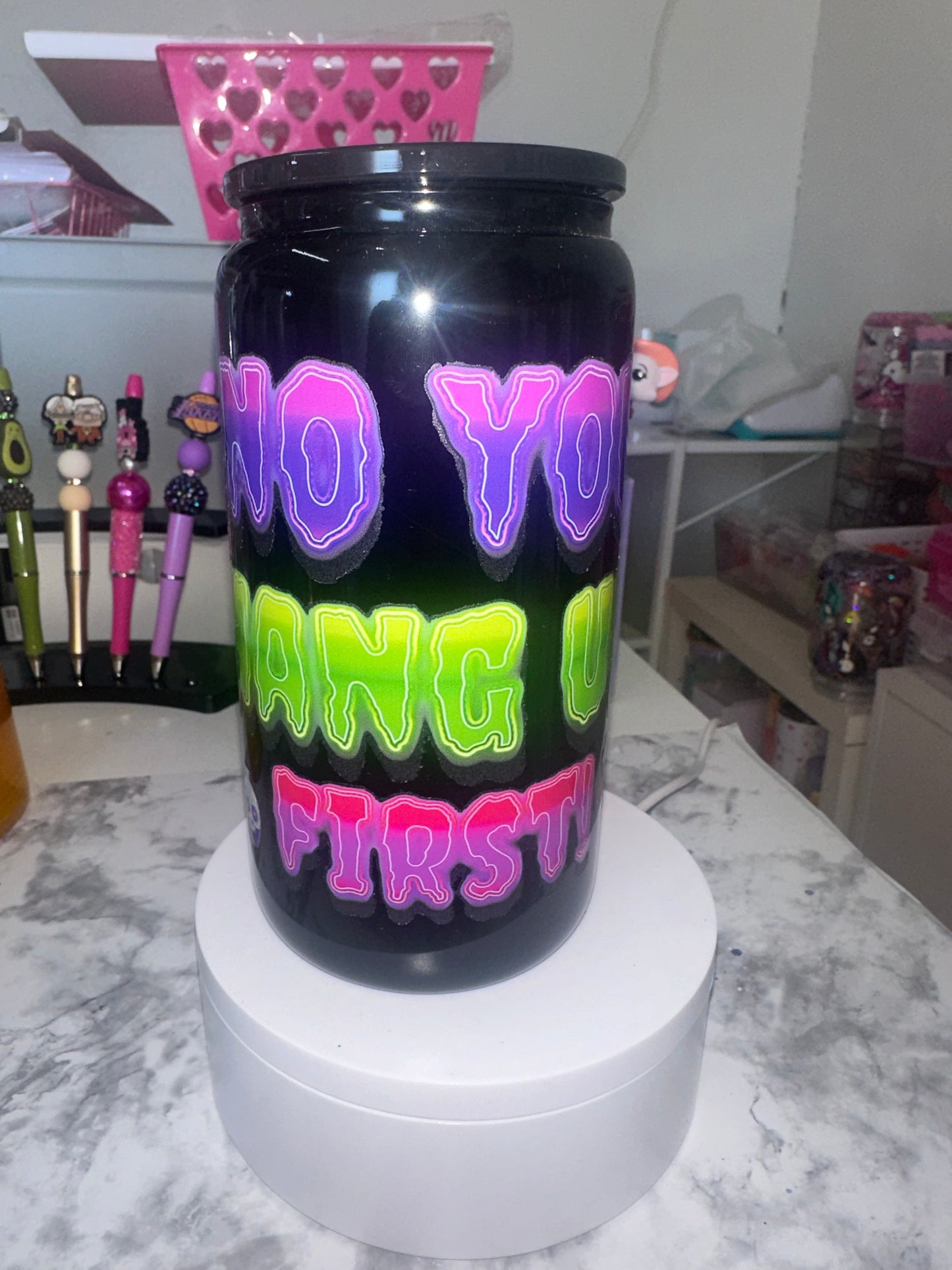 Colorful Halloween Tumbler