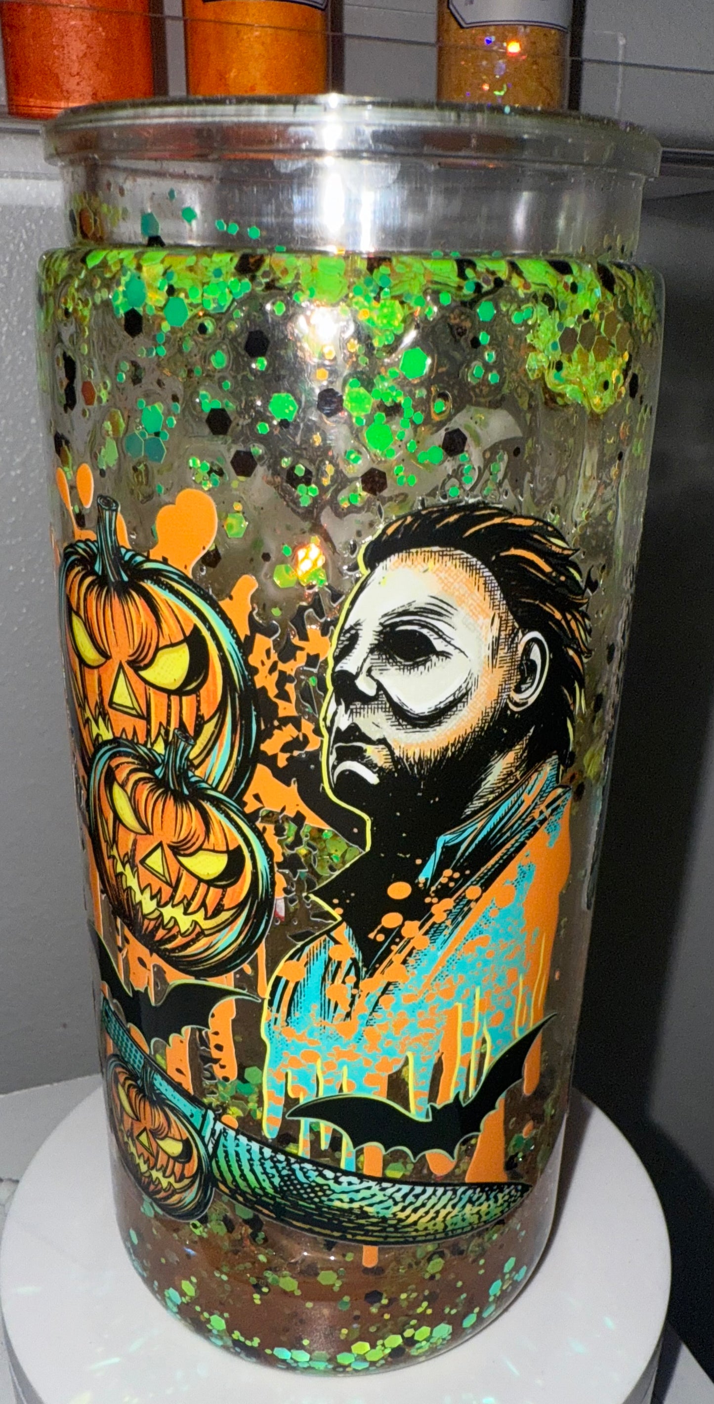 Michael Glow In The Dark Snow Globe