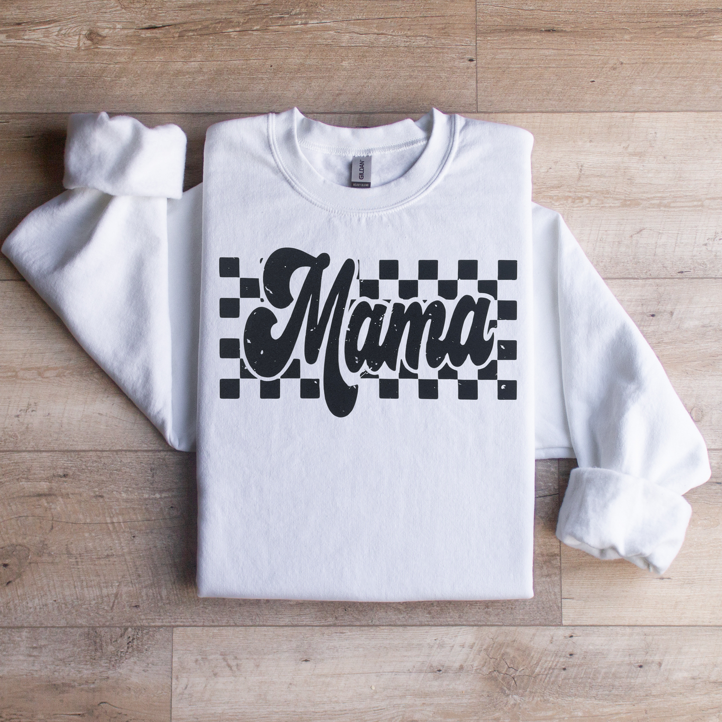 Checkered Mama Sweatshirt