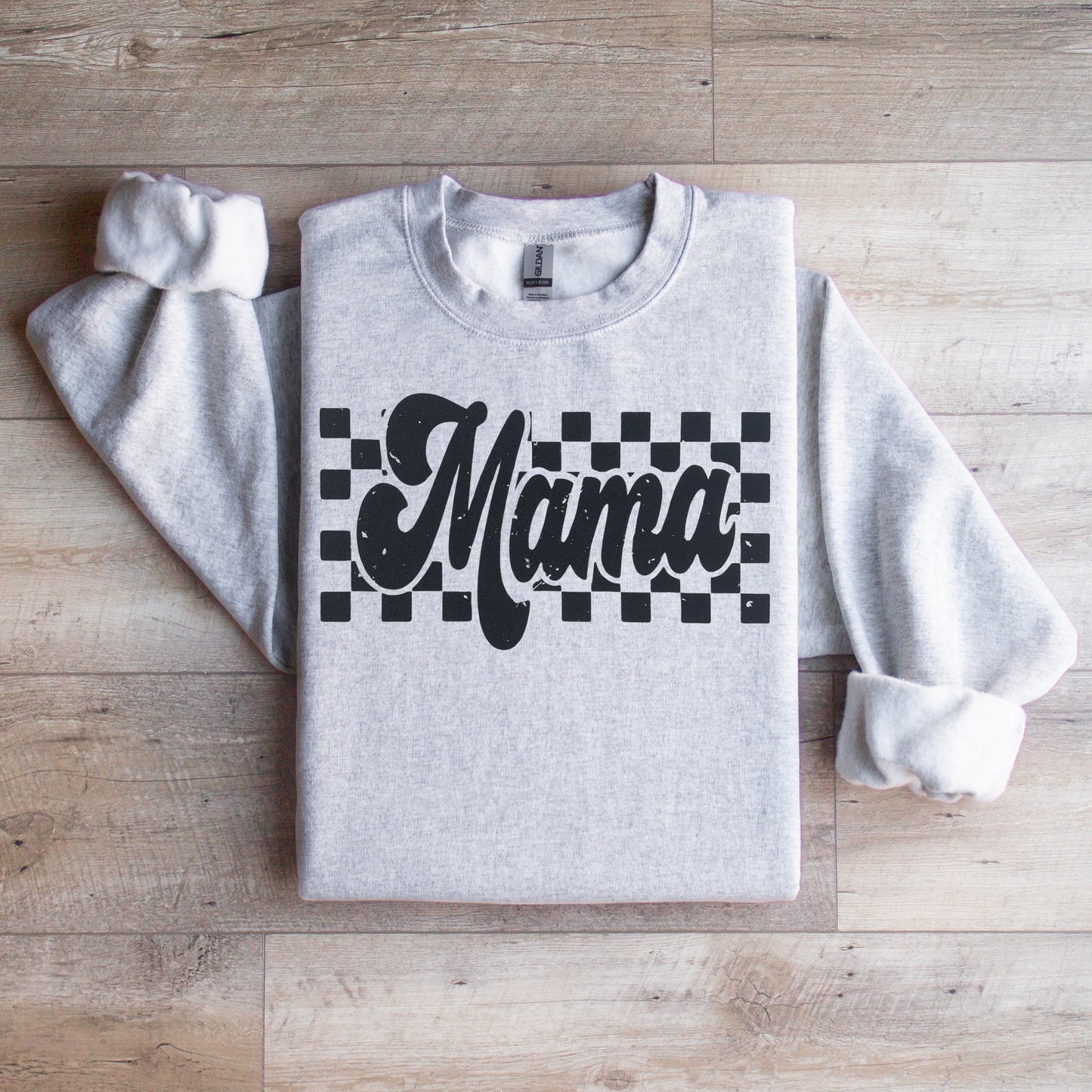 Checkered Mama Sweatshirt