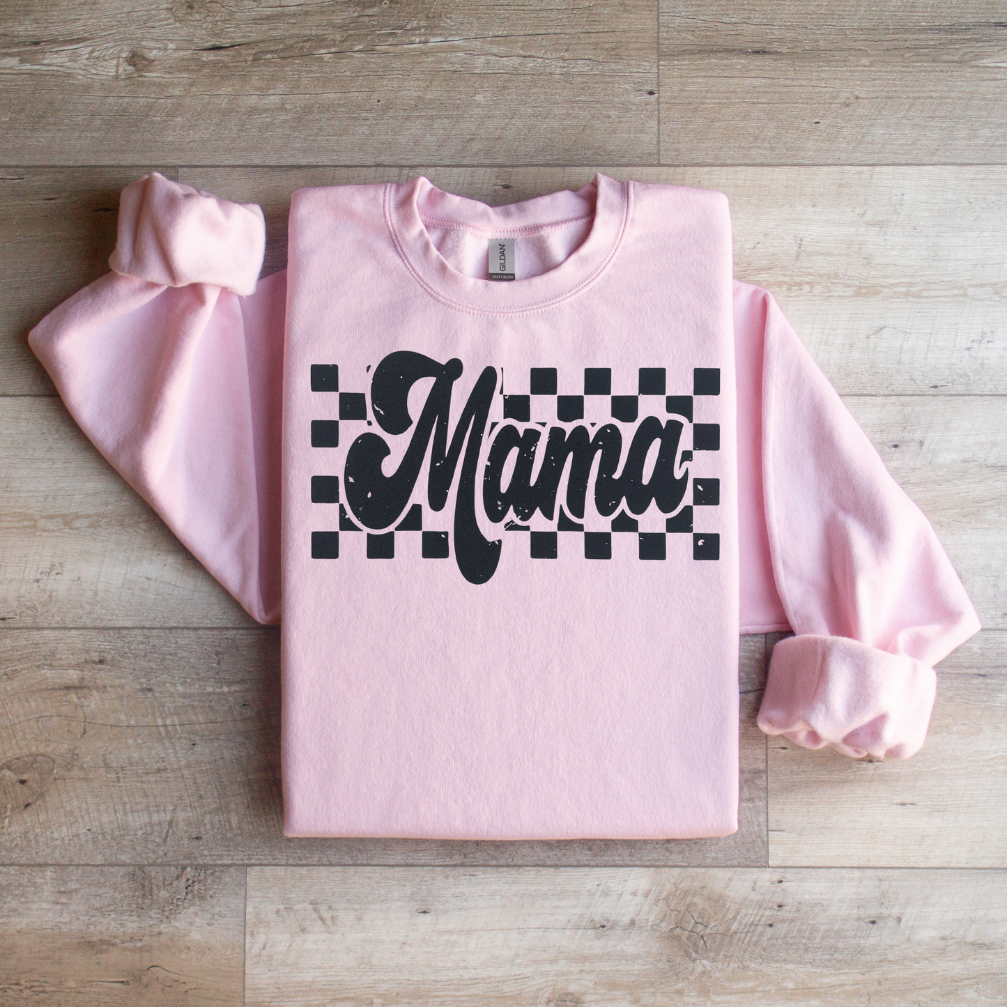 Checkered Mama Sweatshirt