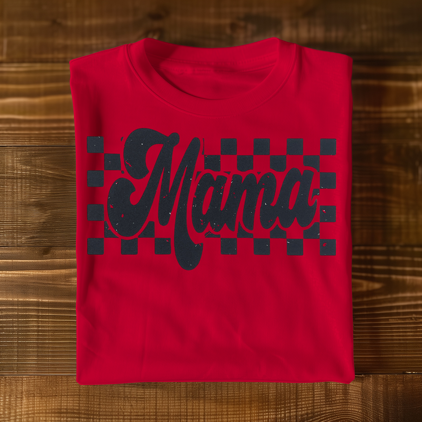 Checkered Mama T-shirt