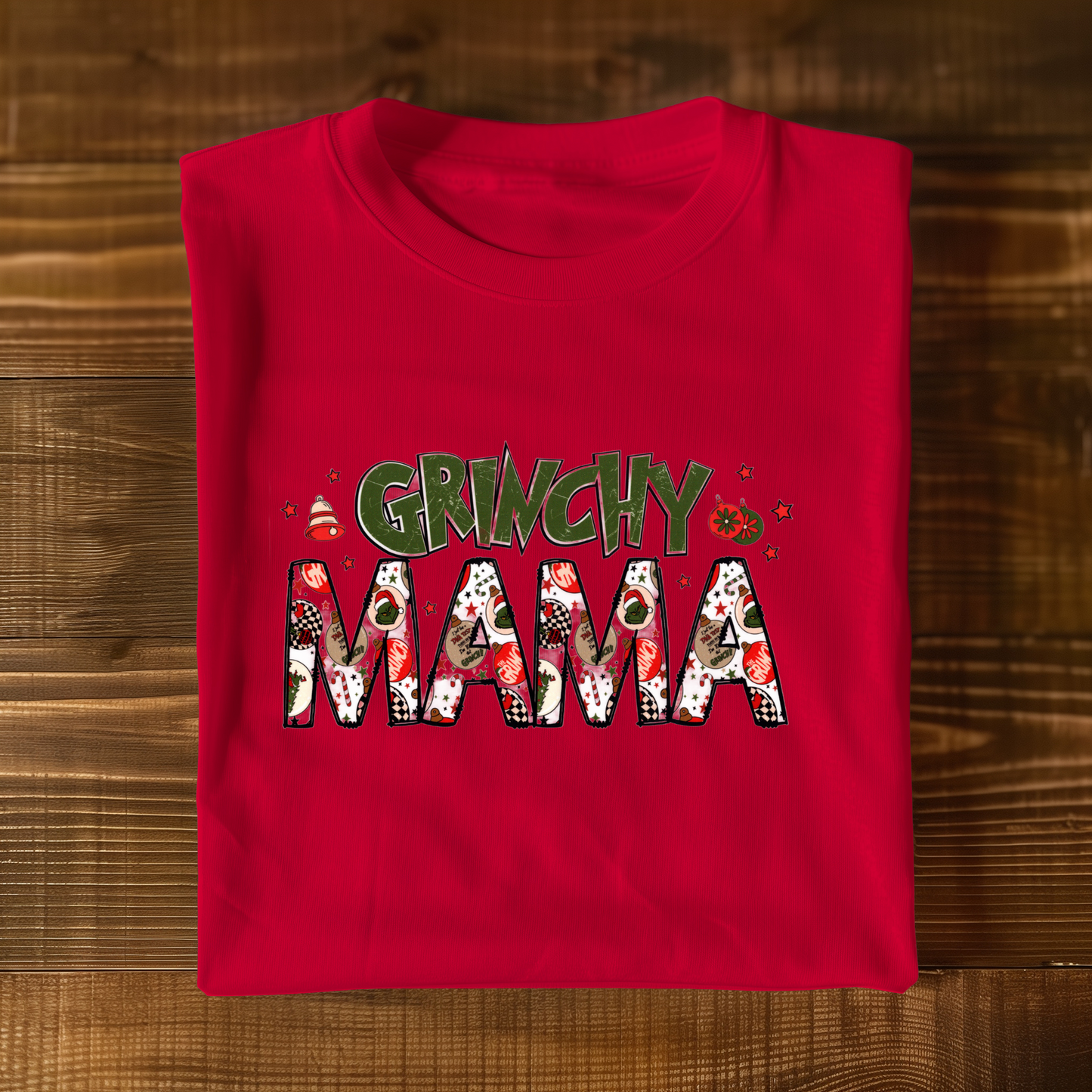 Grinchy MAMA T-shirt