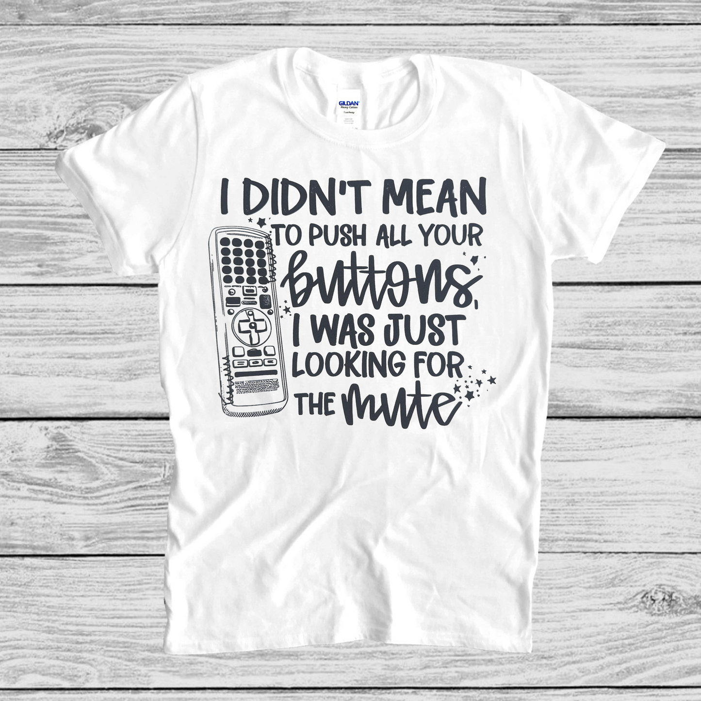 Push your buttons T-shirt