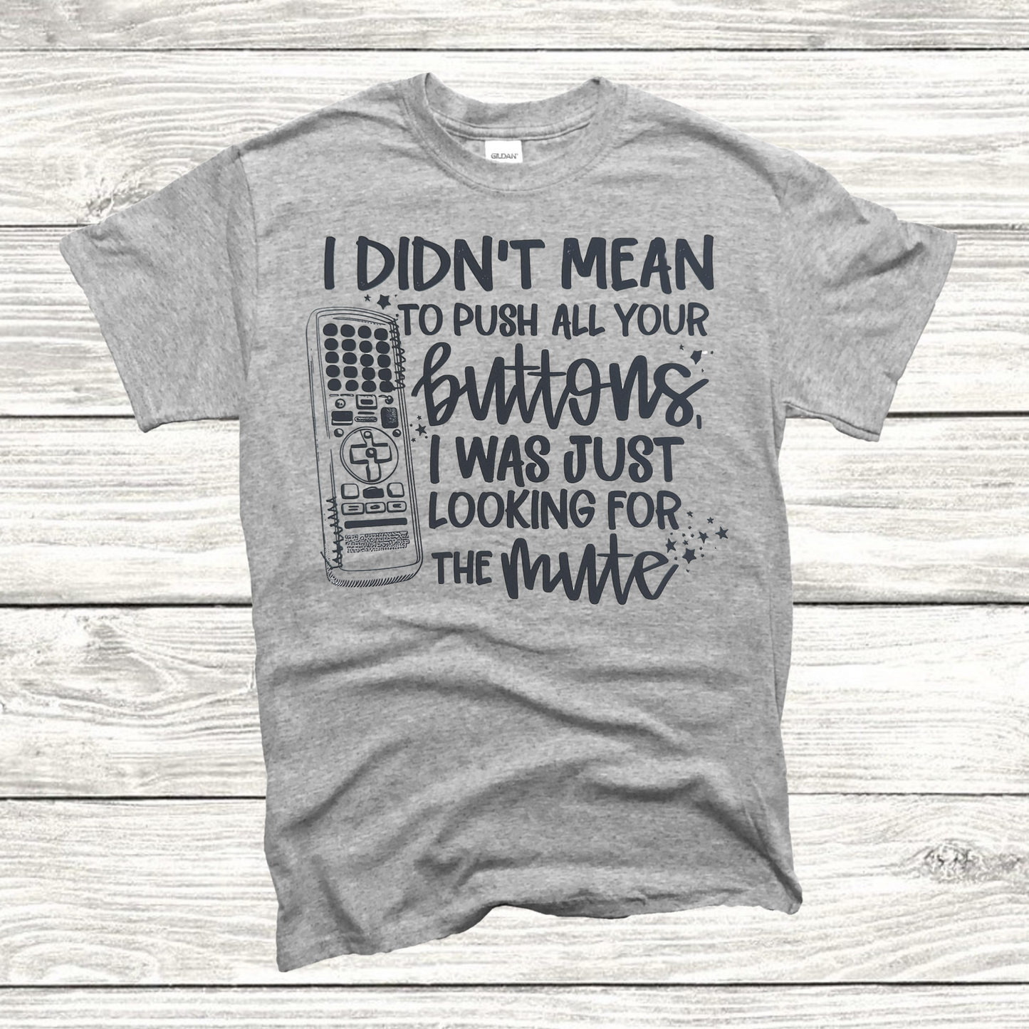 Push your buttons T-shirt