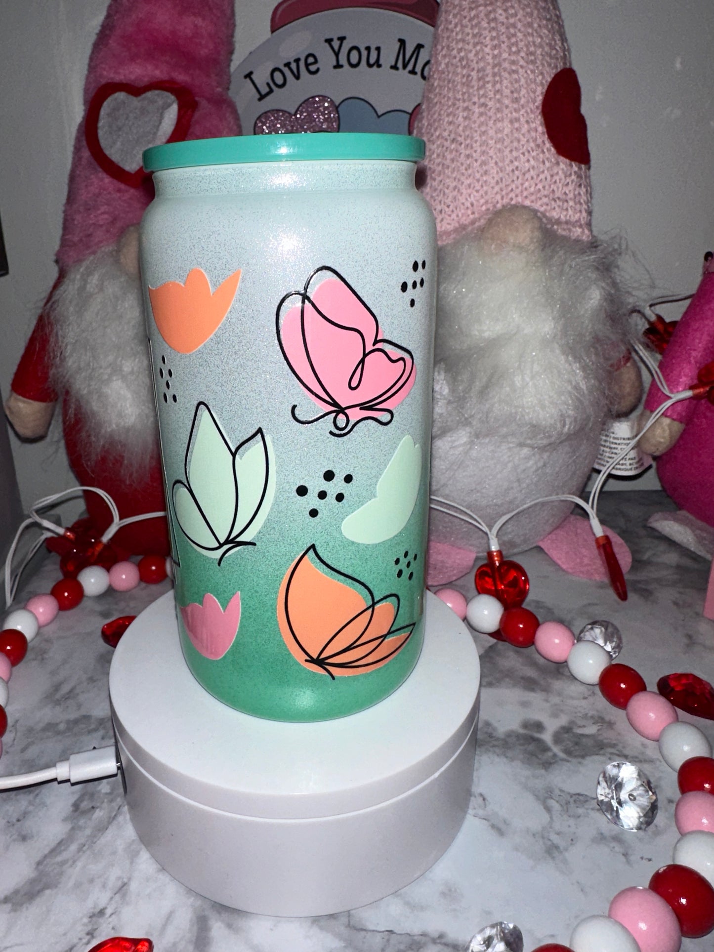 Mama Green Shimmer Tumbler