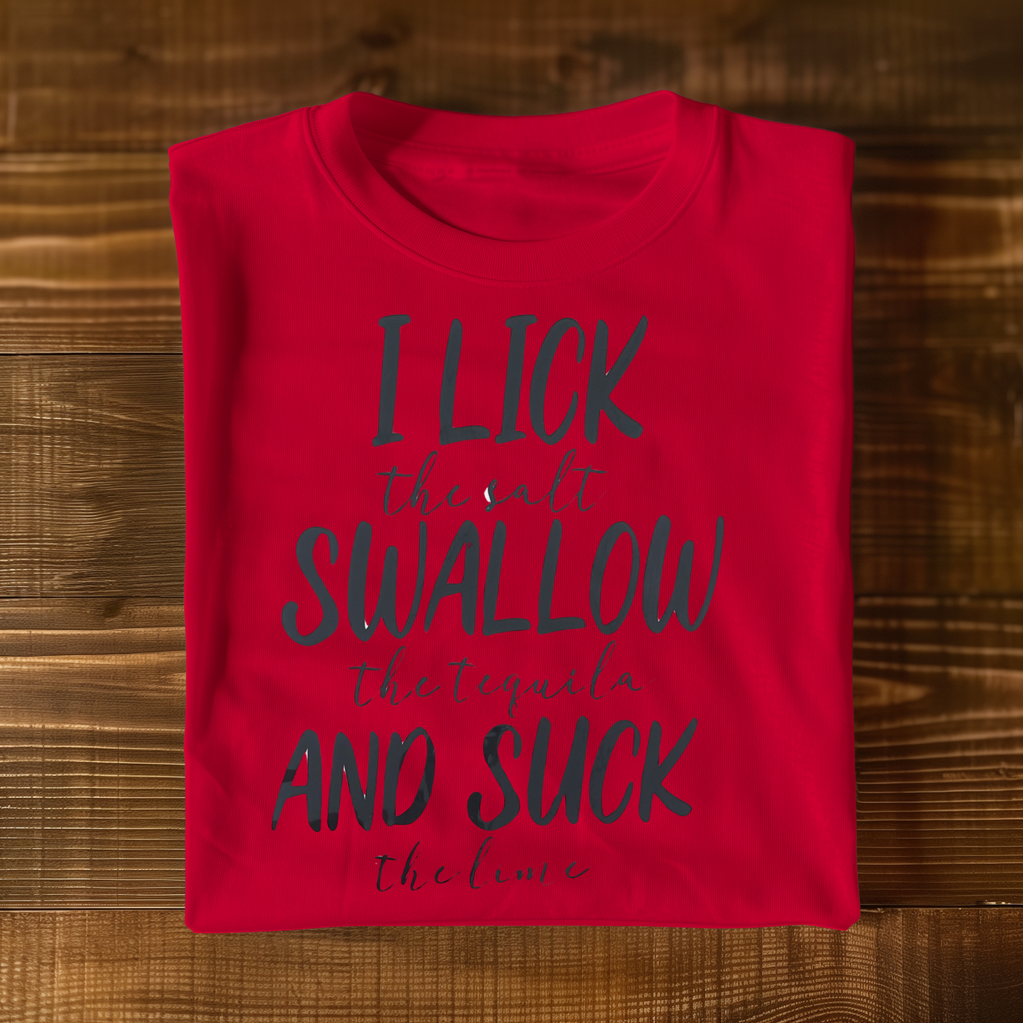 Lick Swallow Suck T-shirt