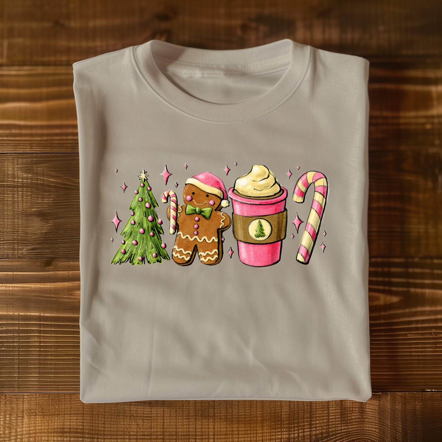 Pink Candy Cane Shirt