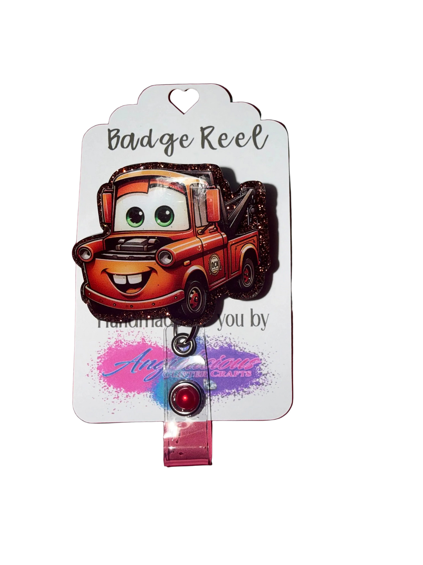 Mater Glitter Badge Reel
