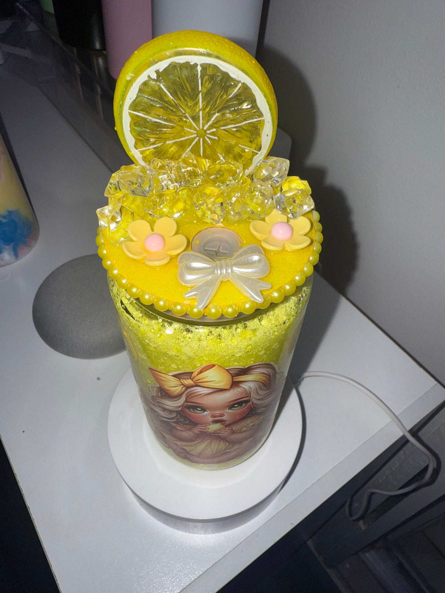 Lemon Snow Globe