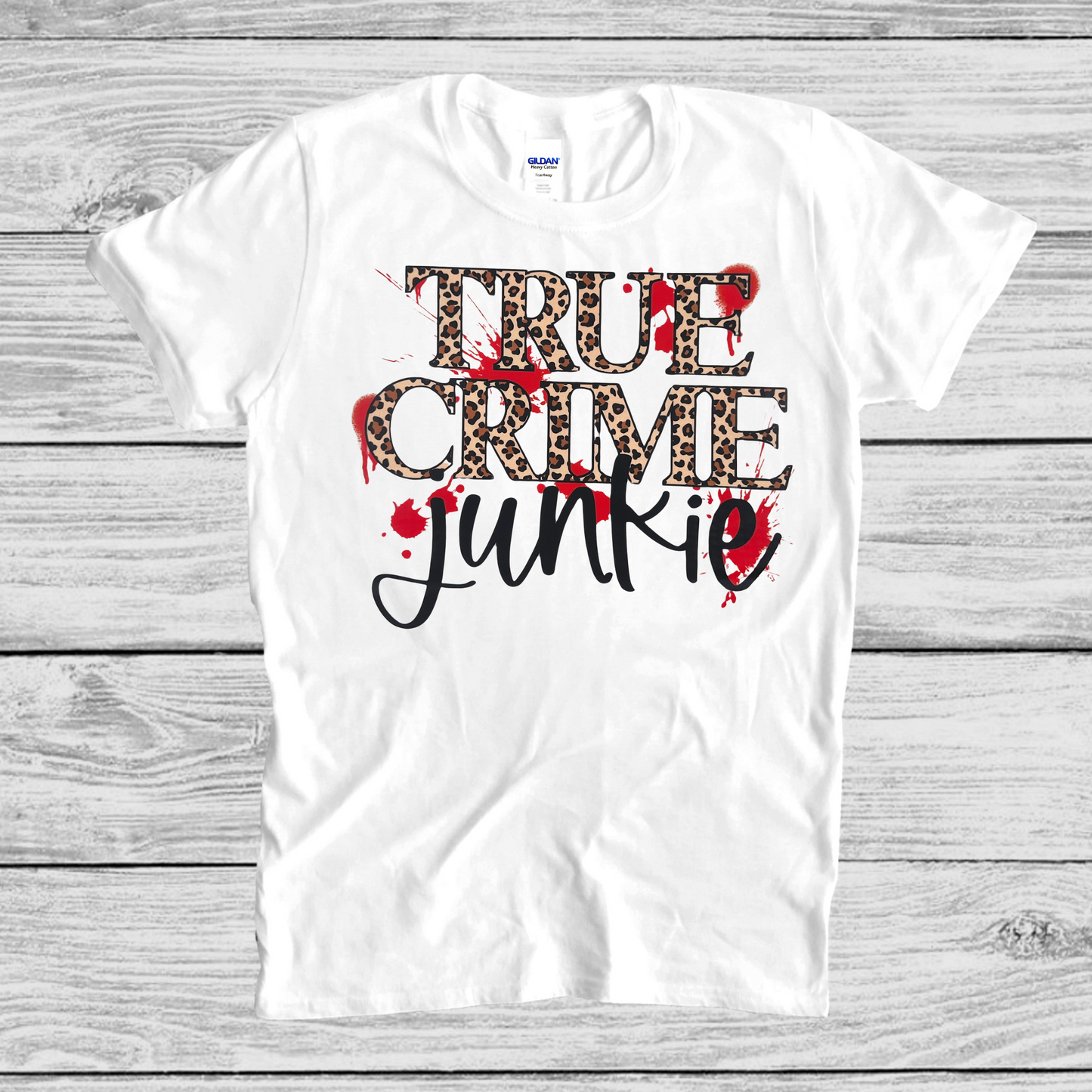 True Crime Junkie T-shirt
