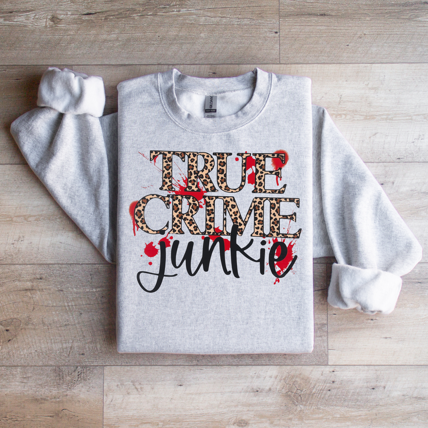 True Crime Junkie Crewneck Sweatshirt