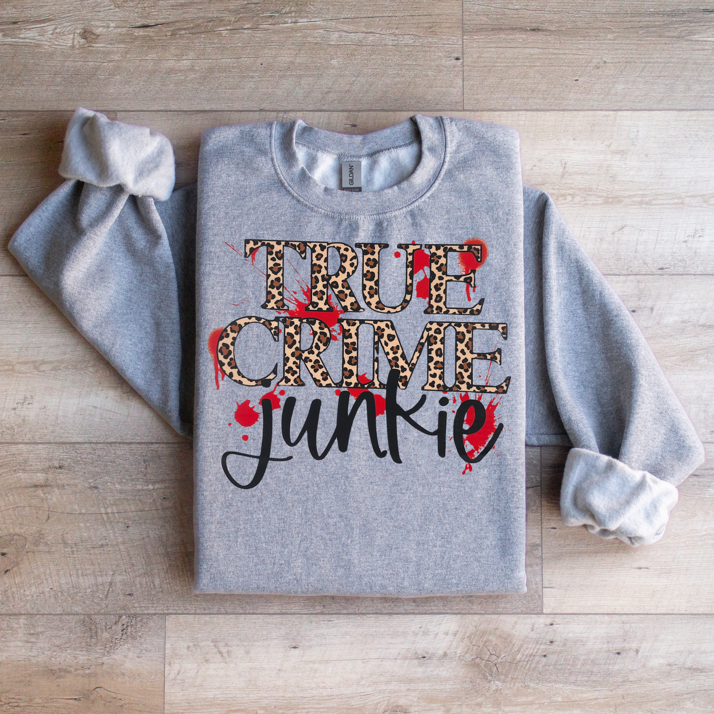 True Crime Junkie Crewneck Sweatshirt