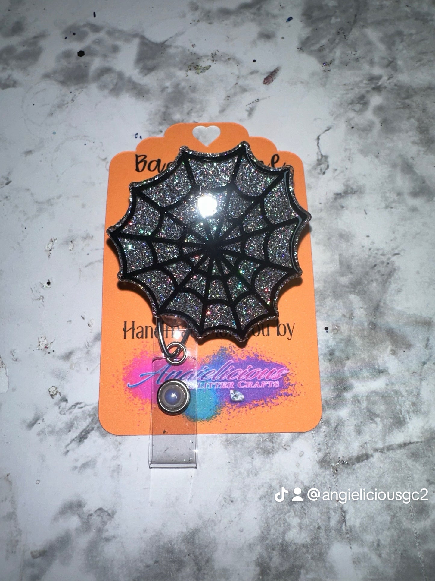 Spider Web Badge Reel