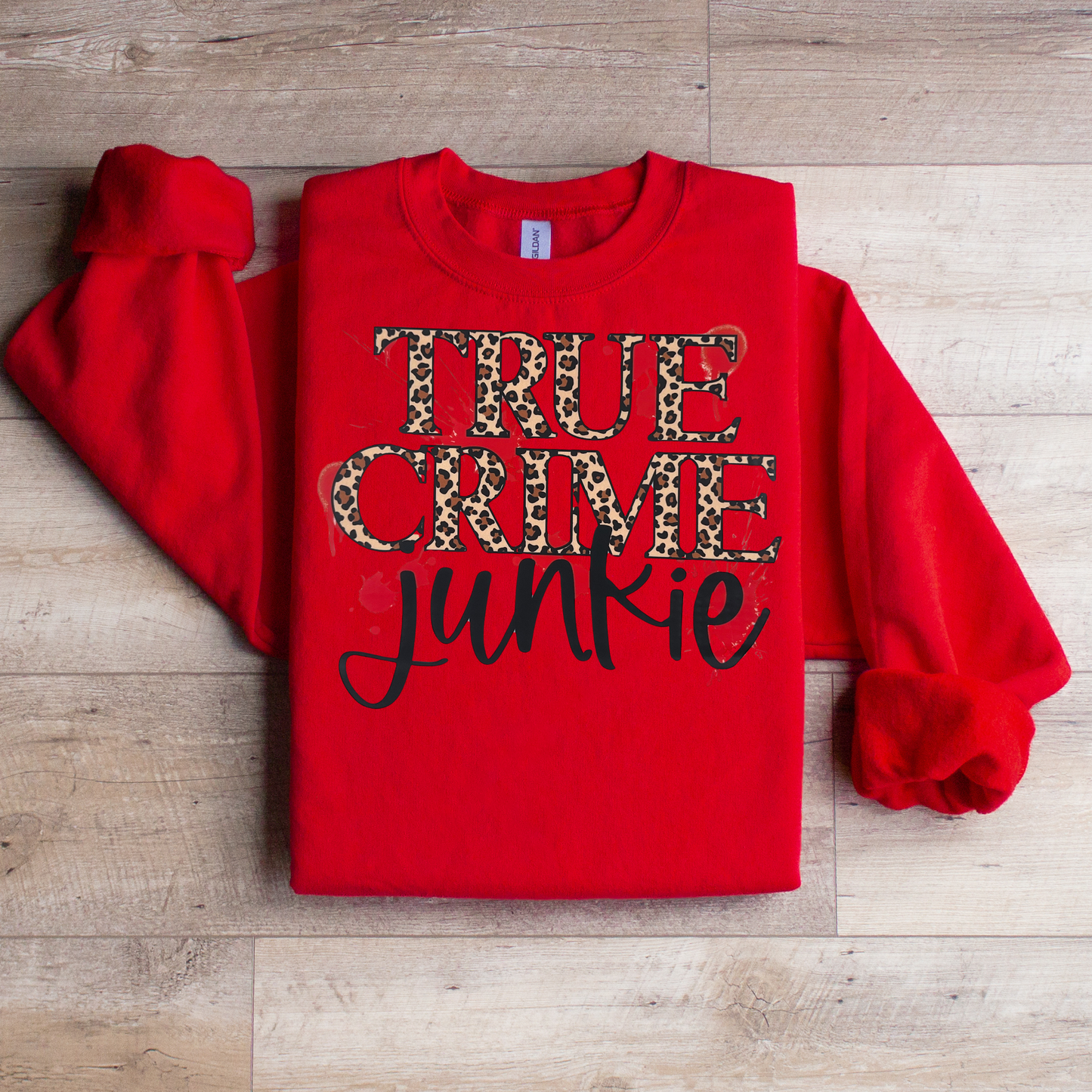 True Crime Junkie Crewneck Sweatshirt