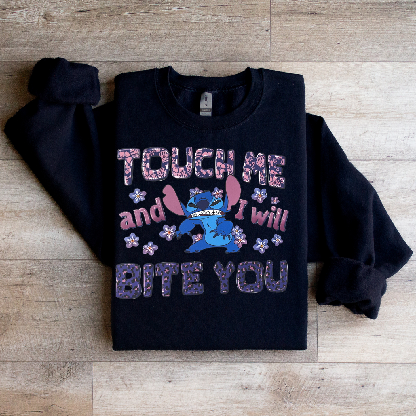 Blue Alien Crewneck Sweatshirt