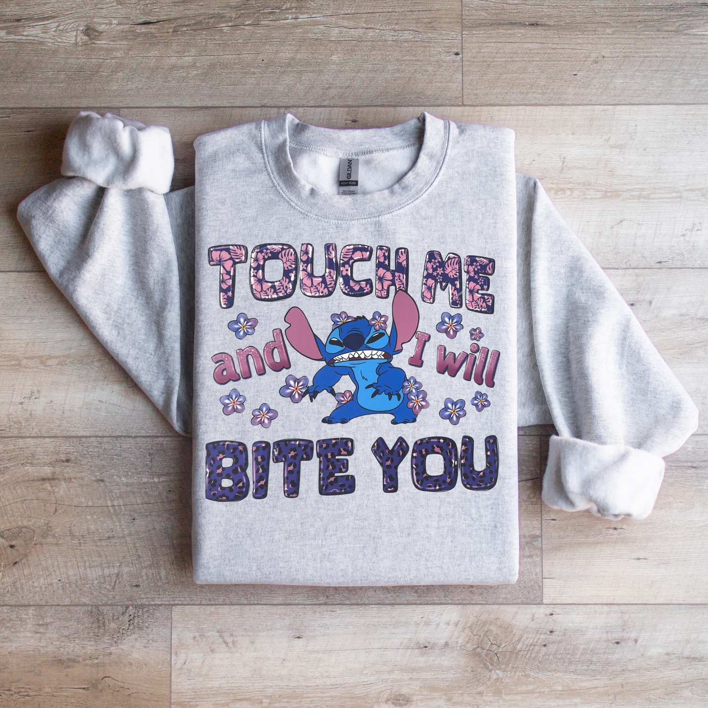 Blue Alien Crewneck Sweatshirt