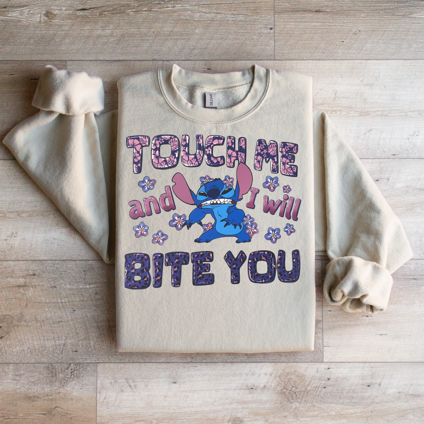 Blue Alien Crewneck Sweatshirt